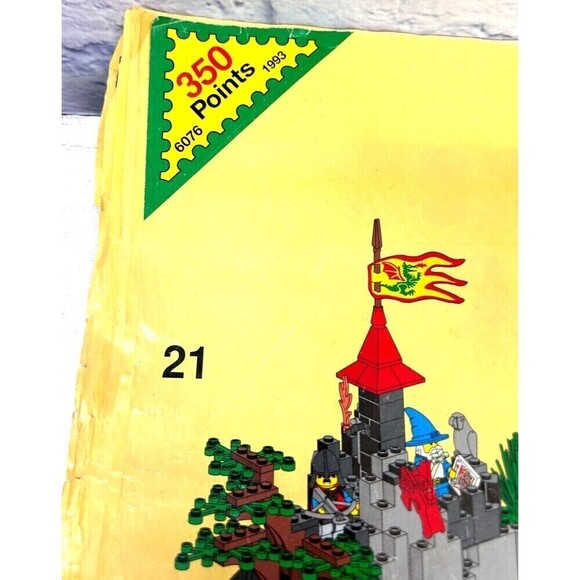 Vintage LEGO 6076 Dark Dragons Den Instruction Manual Only 1993 - Picture 6 of 10